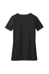 DM1190L District® Women’s Perfect Blend® CVC V-Neck Tee - Black